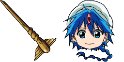 Cursor preview: Magi Aladdin - 65 - cute-cursor.com