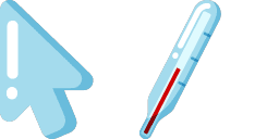 Cursor preview: Health Thermometer - 63 - cute-cursor.com
