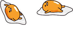 Cursor preview: Cute Gudetama Cursor Pack - 66 - cute-cursor.com