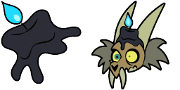 معاينة المؤشر: Bill and Candle - 66 - cute-cursor.com