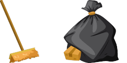 Cursor preview: Cleaner Broom - 1 - cute-cursor.com