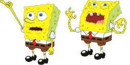 Cursor preview: DRY Spongebob - 65 - cute-cursor.com