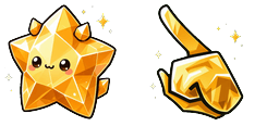 Cursor preview: Honey Crystal Sprite Cursor - 65 - cute-cursor.com