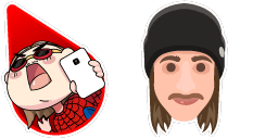 Cursor preview: Jimmy Here - 1 - cute-cursor.com
