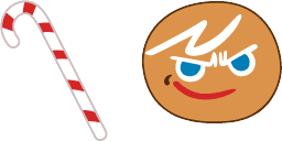 Cursor preview: Candy Cane Cursor Pack: GingerBrave Edition - 66 - cute-cursor.com