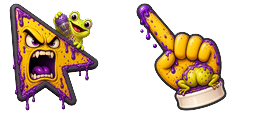 Cursor preview: Custom Cursor Butt Seasoning - 65 - cute-cursor.com