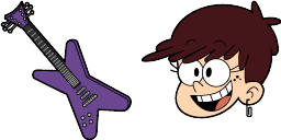 Cursor preview: Custom Cursor Pack - The Loud House Luna & Guitar - 64 - cute-cursor.com