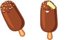 Cursor preview: Summer Sweetness - 54 - cute-cursor.com