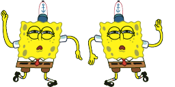 Cursor preview: Dance With Spongebob - 66 - cute-cursor.com