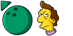 Cursor preview: Jacques & Marge - 64 - cute-cursor.com
