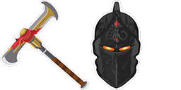 Cursor preview: Black Knight - 66 - cute-cursor.com