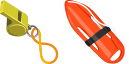 Cursor preview: Lifeguard Whistle - 1 - cute-cursor.com