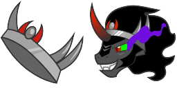 Cursor preview: King Sombra - 1 - cute-cursor.com
