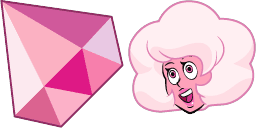 Cursor preview: Pink Diamond - 67 - cute-cursor.com