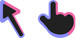 Cursor preview: Night Party - 1 - cute-cursor.com