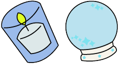 Cursor preview: Relaxation Divination - 1 - cute-cursor.com