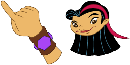 Cursor preview: Juniper Lee - 1 - cute-cursor.com