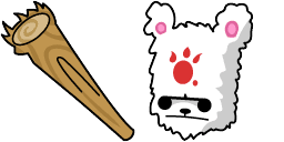 Cursor preview: Castle Crashers Bear Cursor Pack - 66 - cute-cursor.com