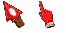 Cursor preview: KitKat Heist Meme - 1 - cute-cursor.com