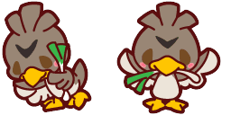 Cursor preview: Farfetch'd - 66 - cute-cursor.com
