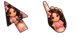 Cursor preview: Meme Cute Daveigh Chase - 66 - cute-cursor.com