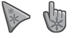 Cursor preview: Detailed Color Shuriken - 66 - cute-cursor.com