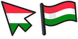 Cursor preview: Hungary Flag - 65 - cute-cursor.com