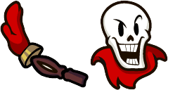 Cursor preview: Undertale Fan Mix - 66 - cute-cursor.com