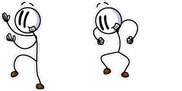 Cursor preview: Distraction Dance - 65 - cute-cursor.com