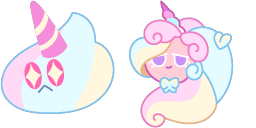 Cursor preview: Magical Unicorn Cursor Pack - 66 - cute-cursor.com
