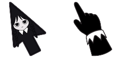 Cursor preview: Wednesday Meme - 65 - cute-cursor.com