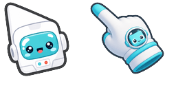 Cursor preview: Blooket Astronaut - 66 - cute-cursor.com