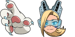 Cursor preview: MHA Hero Pack - 65 - cute-cursor.com