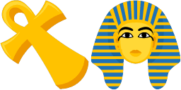 Cursor preview: Pharaoh Egypt - 1 - cute-cursor.com
