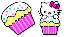Cursor preview: Custom Hello Kitty Cursor Pack - 65 - cute-cursor.com
