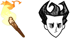 Cursor preview: Don't Starve Wilson Percival Higgsbury - 65 - cute-cursor.com