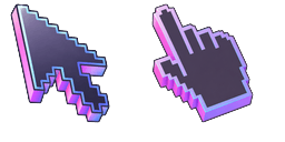 Cursor preview: Pixel Bloom - 66 - cute-cursor.com