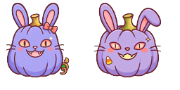 Podgląd kursora: Lavender Bunny Gourd Cursor - 65 - cute-cursor.com