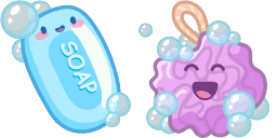 Cursor preview: Matching Duo - 67 - cute-cursor.com