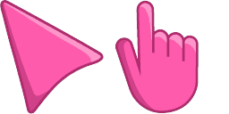 Cursor preview: Rosey Bubble - 64 - cute-cursor.com