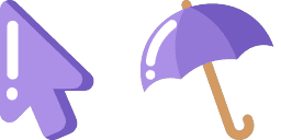 Cursor preview: Rainy Day Minimal - 67 - cute-cursor.com