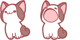 Cursor preview: Popcat - 66 - cute-cursor.com