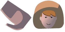Cursor preview: Custom Rec Room Settler - 66 - cute-cursor.com