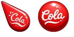 Cursor preview: Cola Gloss - 67 - cute-cursor.com