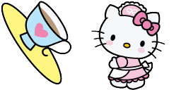 Cursor preview: Hello Kitty Cute Cursor Pack - 15 - cute-cursor.com