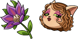 Cursor preview: Mitzi May Flower - 65 - cute-cursor.com