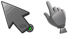 Cursor preview: Cute Cartoon Weight - 65 - cute-cursor.com