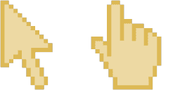 Cursor preview: Banana Blast - 66 - cute-cursor.com