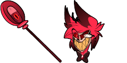 Cursor preview: Alastor Radio Demon - 1 - cute-cursor.com