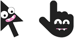 Cursor preview: Nibbler Face - 64 - cute-cursor.com
